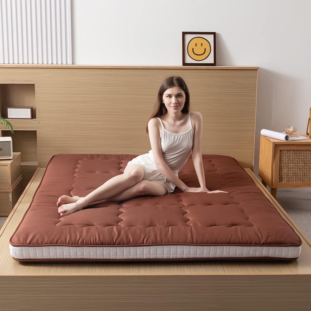 YOSHOOT Futon Matras: Padded Japanese Floor Mattress