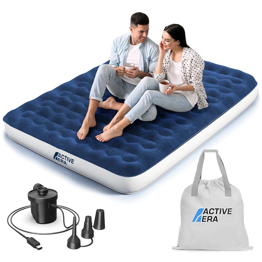 Active Era Camping Airbed with USB Rech...