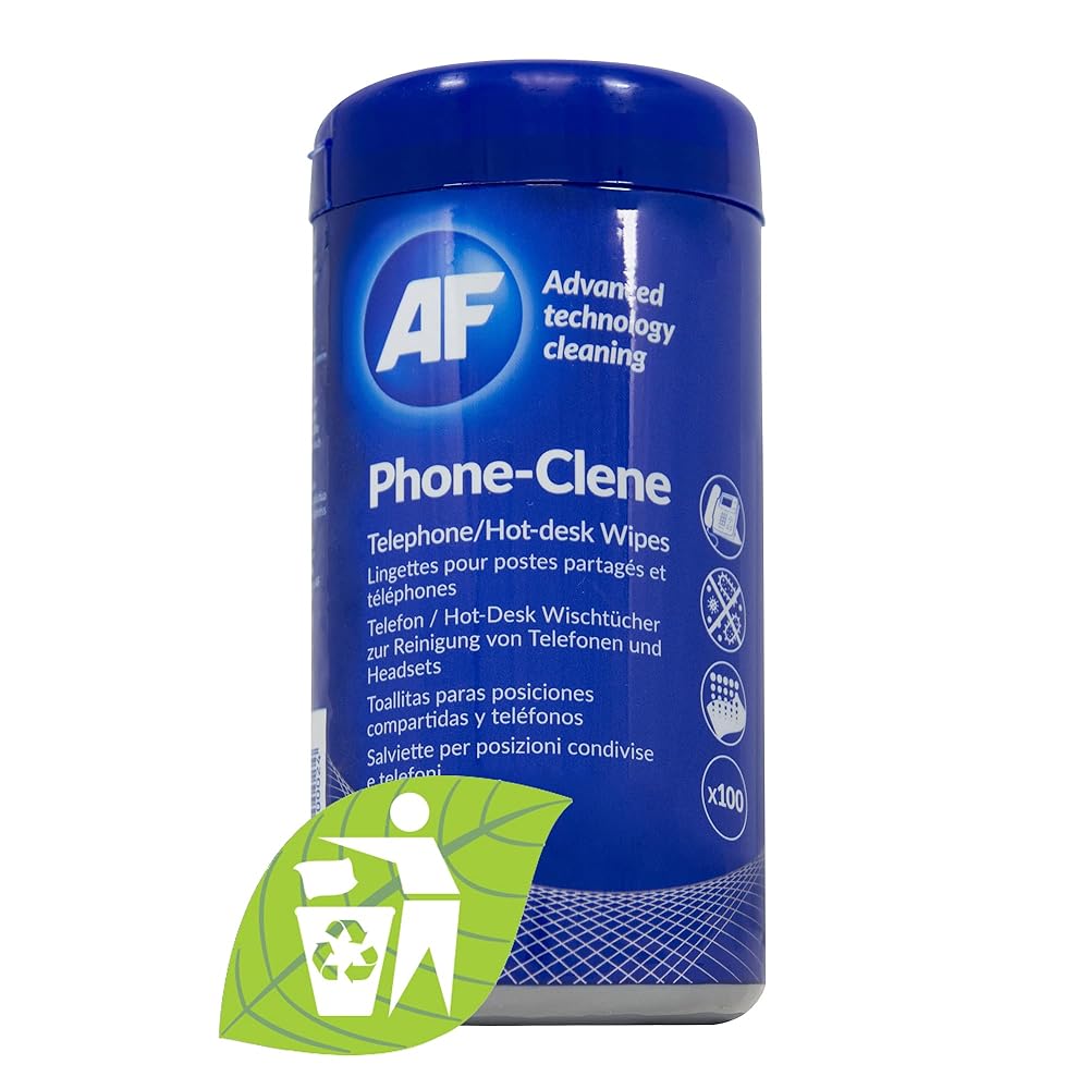 AF Phone-Clene Antibacterial Wipes [100...