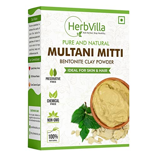 AOZA Herbalvilla Multani Mitti Face Pack | Fullers E...