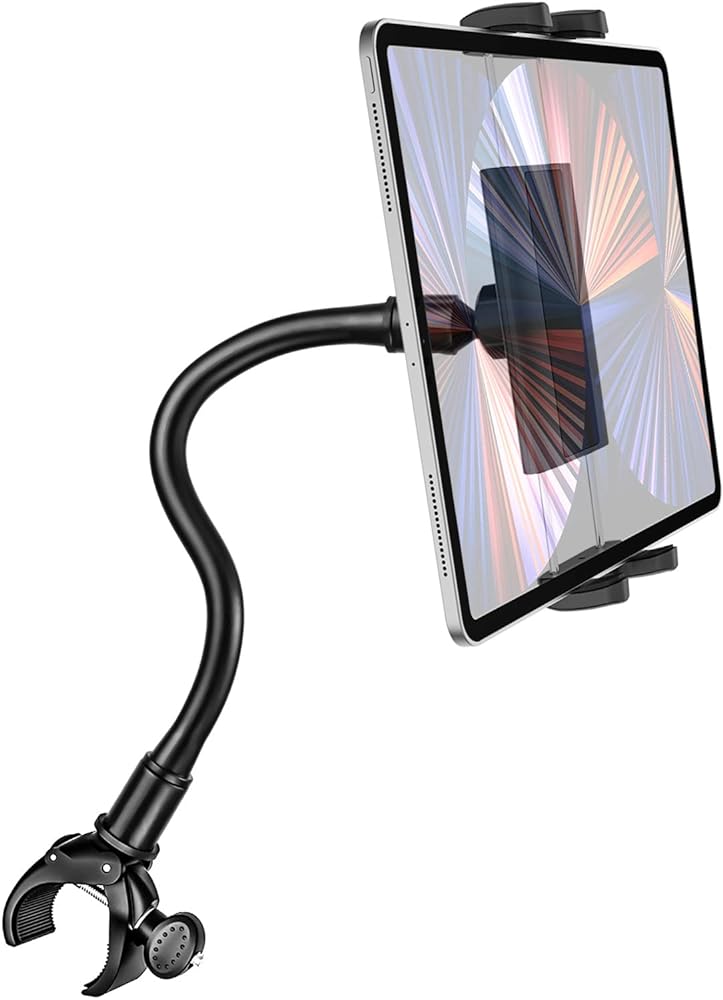 Aozcu Gooseneck Tablet Holder for Exercise Equipment