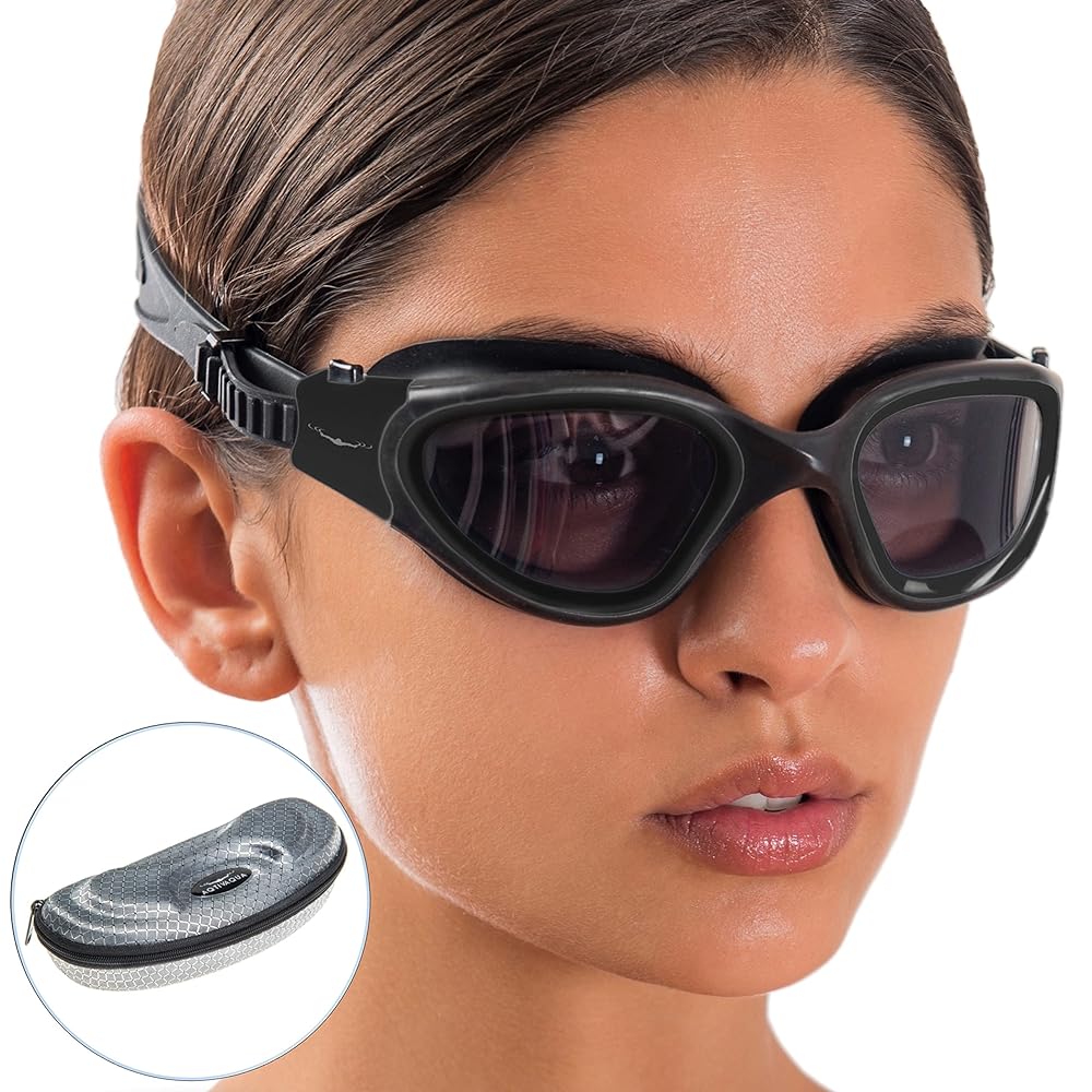 AqtivAqua DX Wide-Angle Swim Goggles