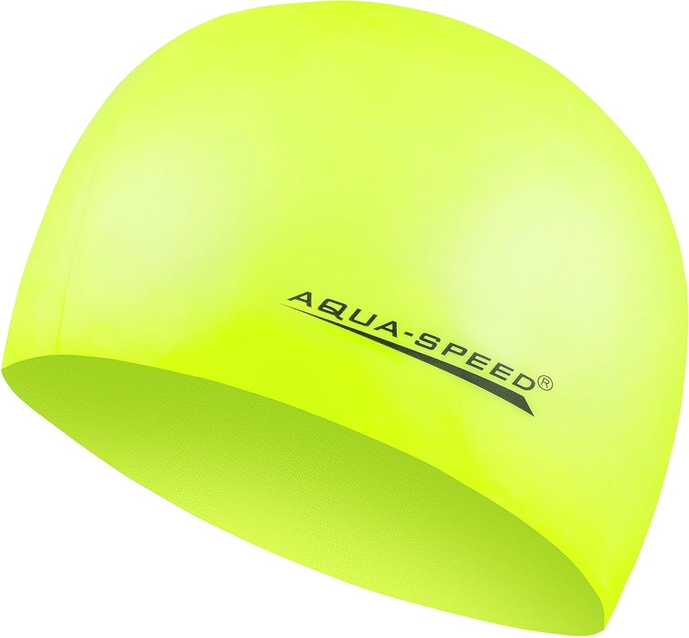 Aqua Speed MEGA Swim Cap | Super-stretch Silicone | ...