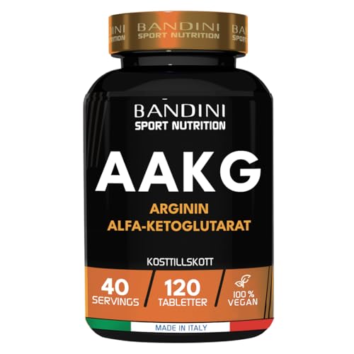 Bandini® AAKG 2:1-120 Vegan Tablets (1000mg) - Pre-W...