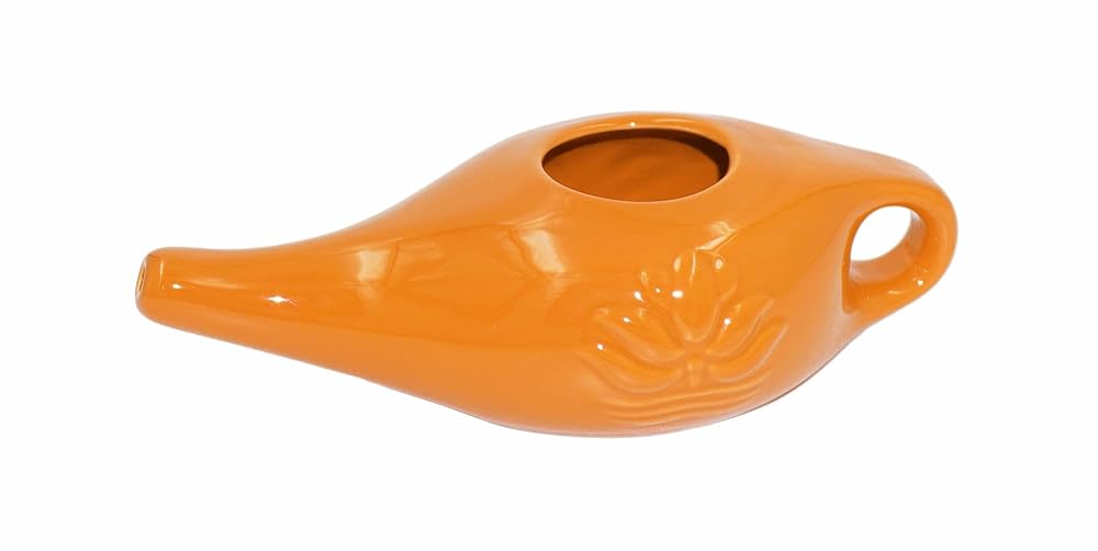 Biebri Neti Pot – Ceramic Nasal C...