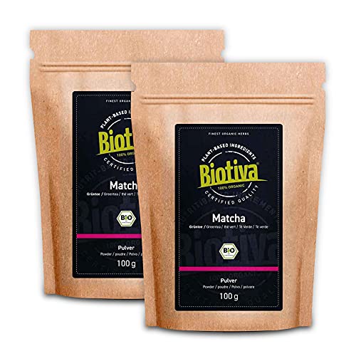 Biotiva Organic Matcha Tea 200g –...