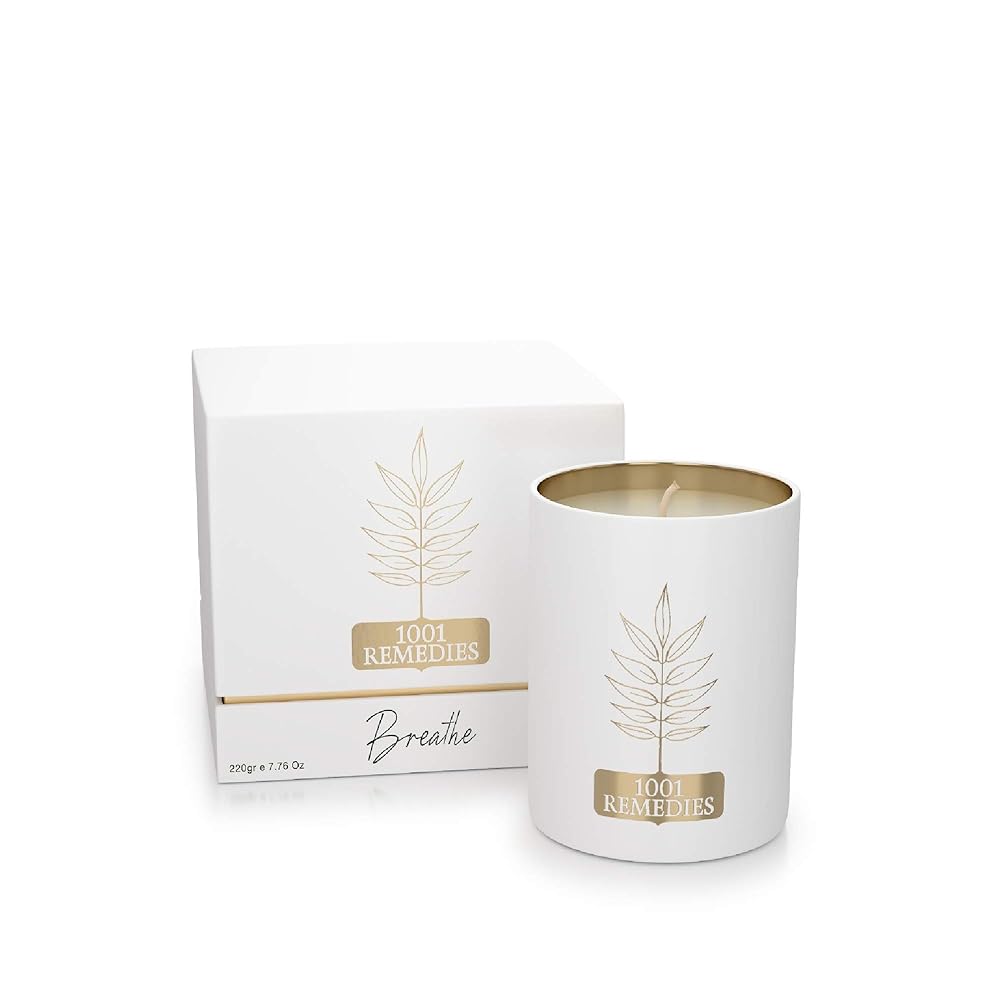 Breathe Scented Candle - Christmas Scent with Essent...