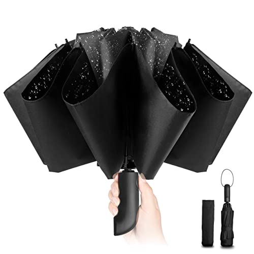 Compact Foldable Storm-Proof Umbrella &...