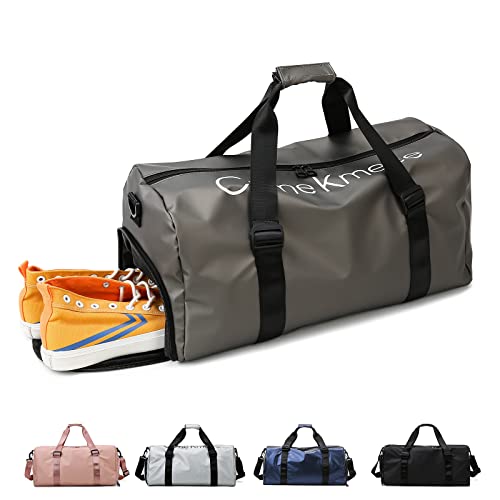 Compact Gym Bag with Shoe Compartment &...