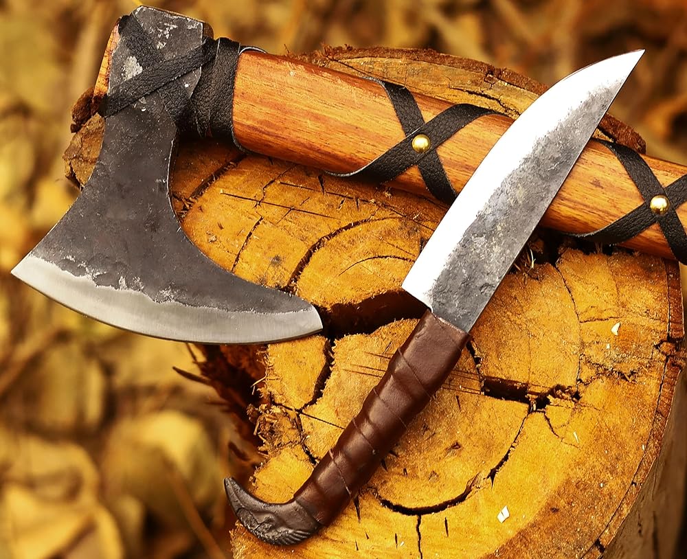 CraftTal Viking Axe, Nordic Camping Sur...