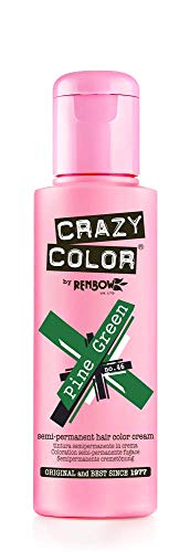 Crazy Color Pine Green Hair Dye –...