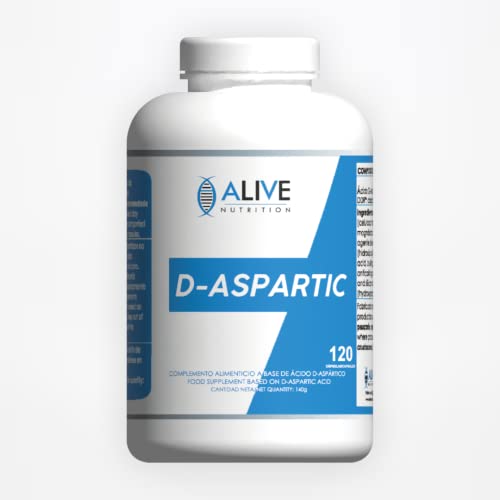 D-Aspartic Acid Detox Supplement - 120 Capsules