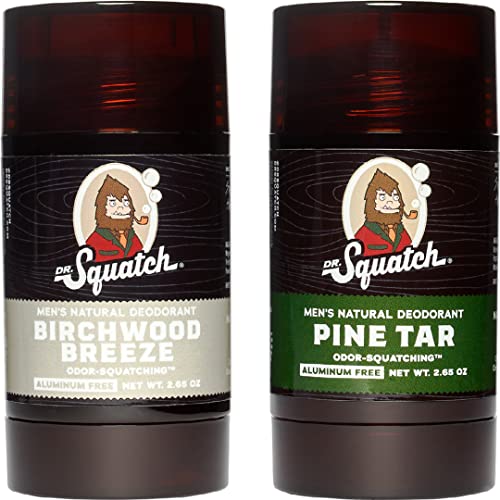 Dr. Squatch Men’s Natural Deodora...