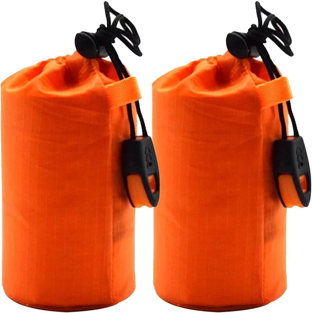 Emergency Bivy Sack 2-Pack - Lightweight Thermal Sur...