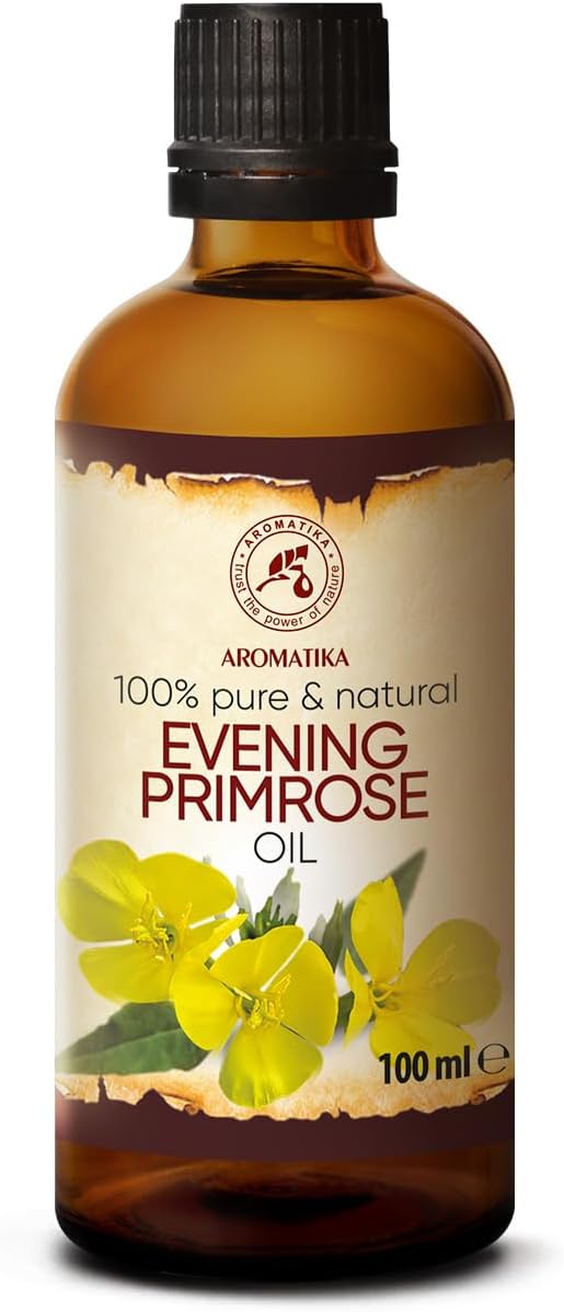 Evening Primrose Oil 100ml - 100% Pure Natural Moist...