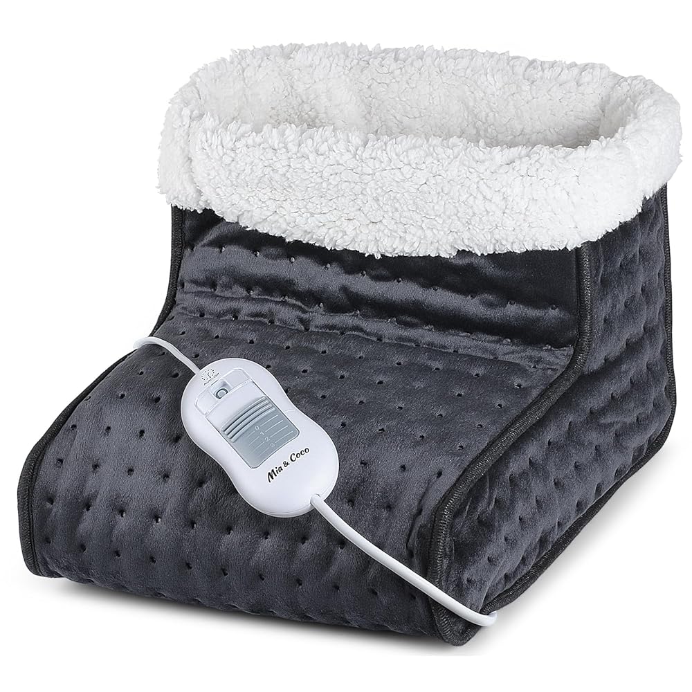 Gray Electric Foot Warmer