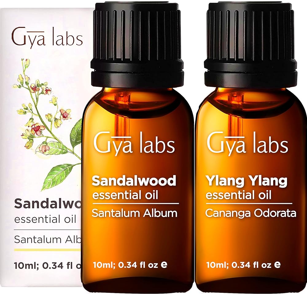 Gya Labs Sandalwood & Ylang-Ylang Essential Oil