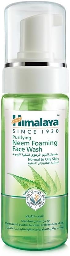 Himalaya Neem Foaming Face Wash | Fights Pimples, Co...