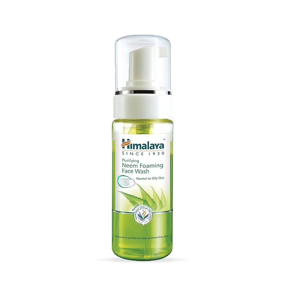 Himalaya Neem Foaming Face Wash, Pimple...