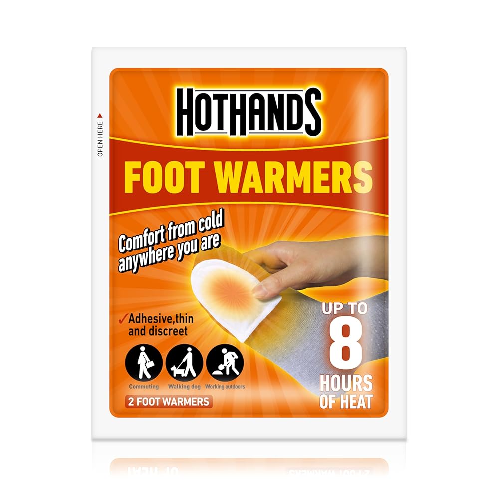 Hothands Foot Warmers, Multi-Colored, 5...