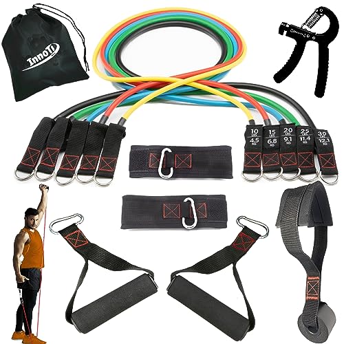 InnoTi Resistance Band Set - Latex - 100 LB