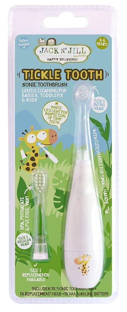 JNJ Kids Tickle Tooth Sonic Electric To...