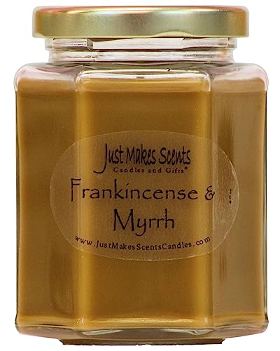 Just Makes Frankincense & Myrrh Scented Soy Candle