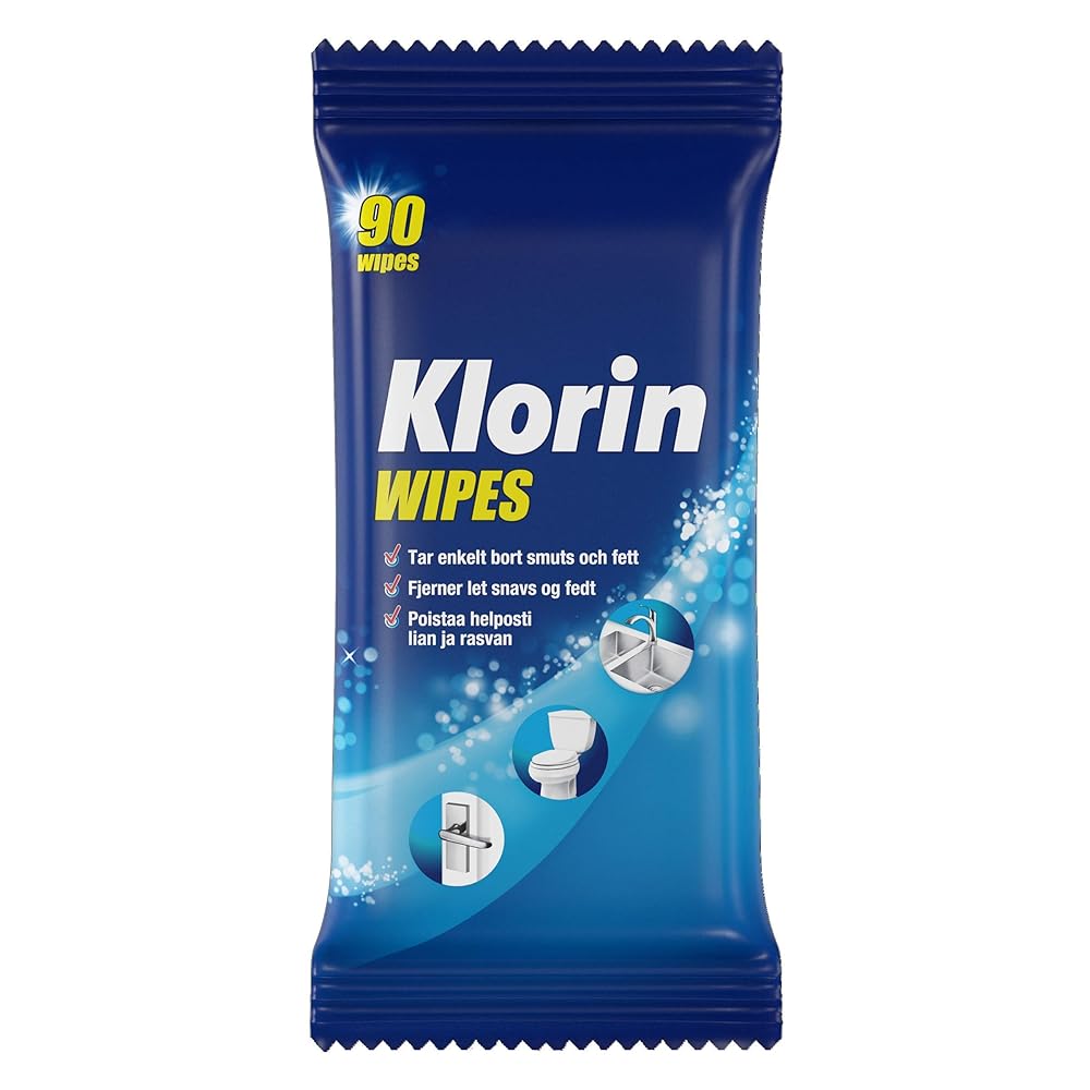 Klorin Bleach Wipes - 90-P