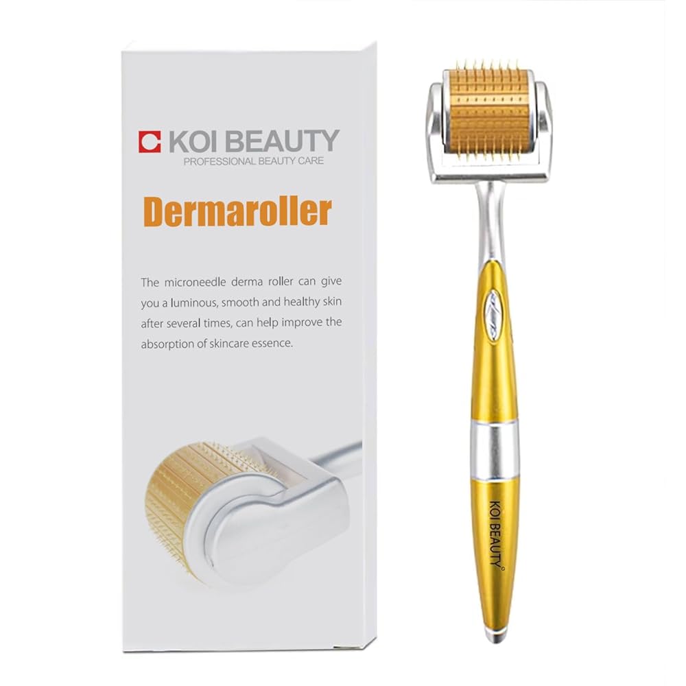 Koi Beauty Derma Roller 1mm - Skincare Microneedle f...