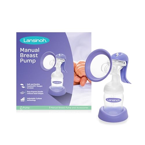 Lansinoh Manual Breast Pump: ComfortFit Cushion &...