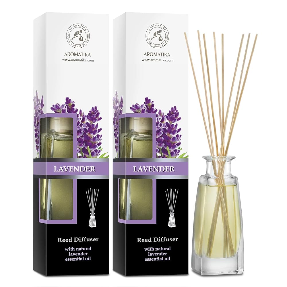 Lavender Reed Diffuser Set – 2x10...