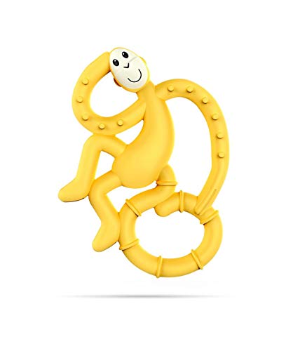 Matchstick Monkey Silicone Teether, BPA-Free, 3+ Mon...