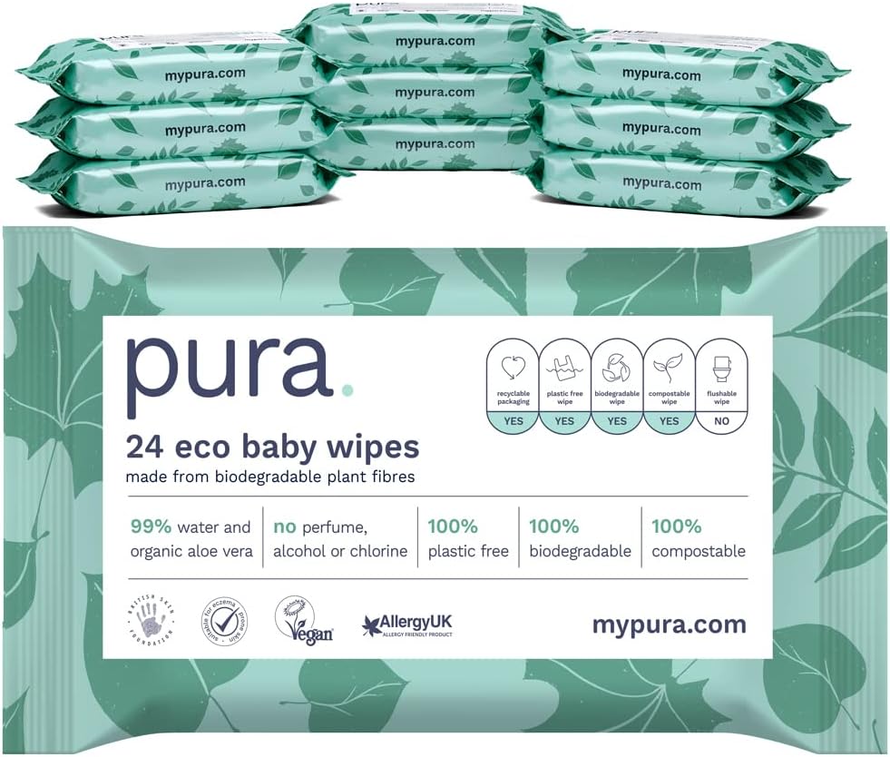 MyPura.com Organic Baby Wipes