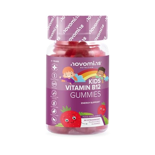 Novomins Kids B12 Gummies - Energy & Metabolism Support