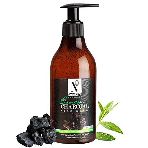 Nutriglow Natural's Bamboo & Charcoal Face Wash