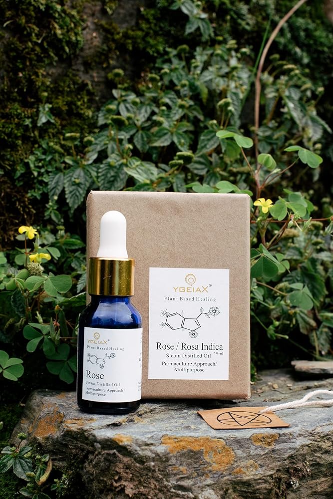 Organic Edible Rose Essential Oil by Yg...