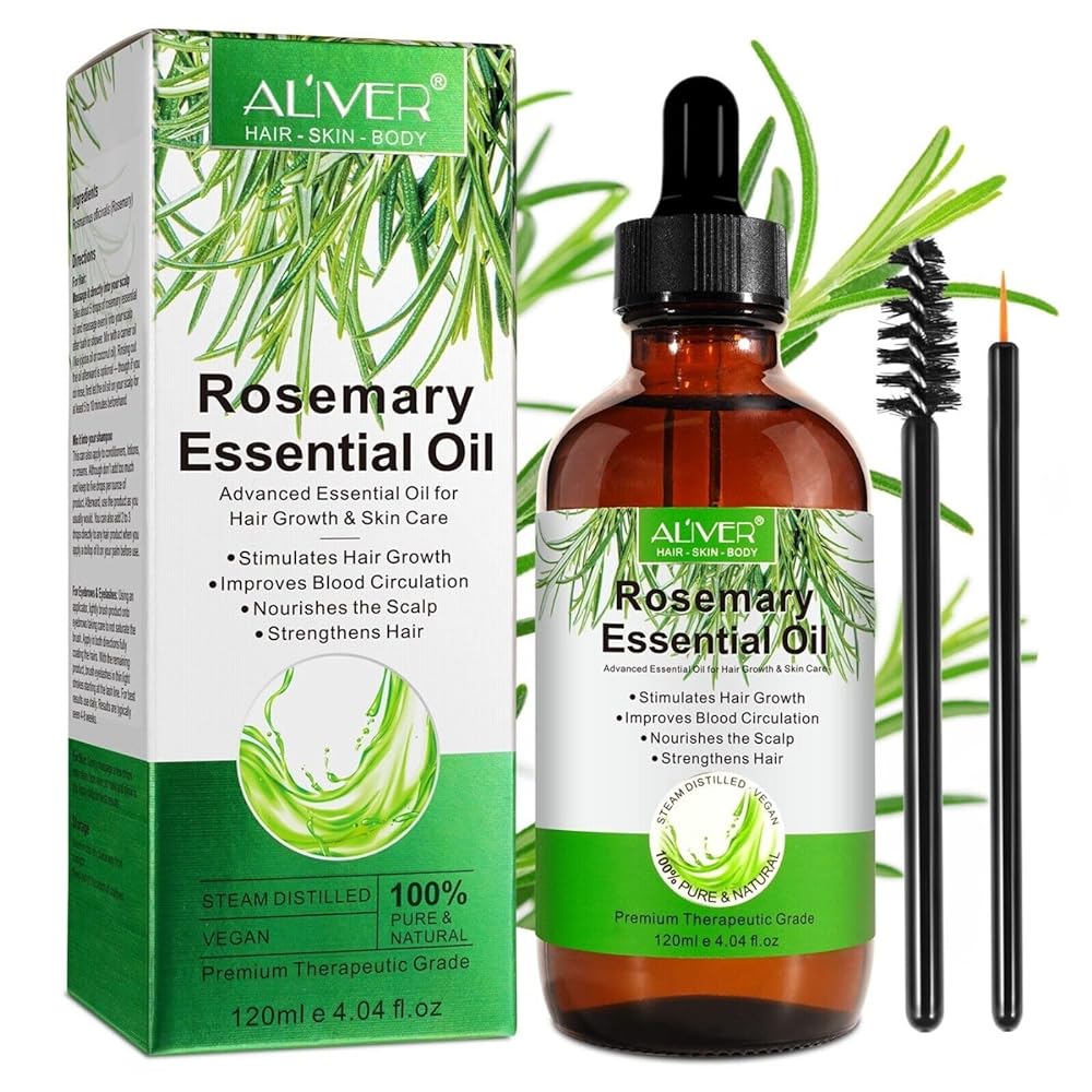 Organic Rosemary Essential Oil 120ml | ...