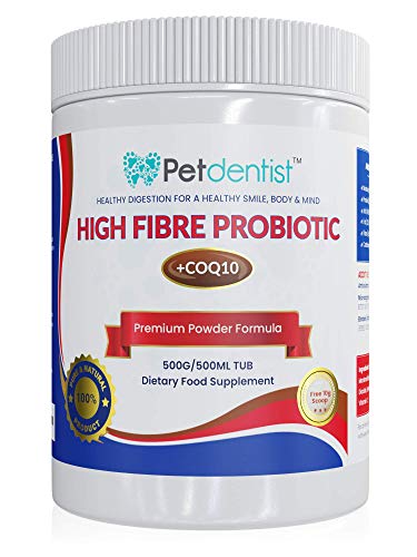 Petdentist Probiotika High Fiber for Dogs and Cats -...