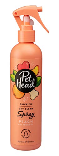 Pet Head Quick Fix Dry Clean Spray - Peach Scent, 300ml