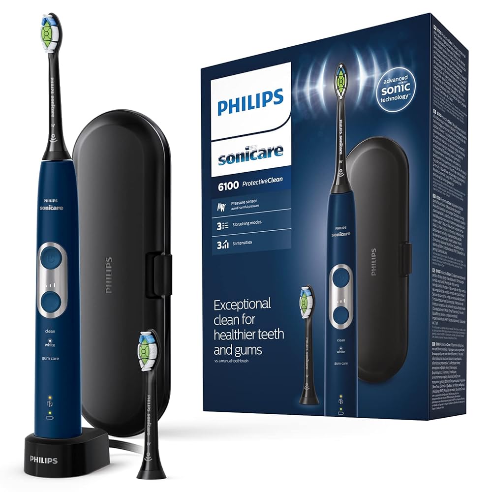 Philips Sonicare ProtectiveClean 6100 Electric Tooth...