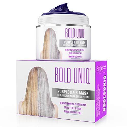 Purple Hair Mask - Toning Treatment for Blonde Hair ...