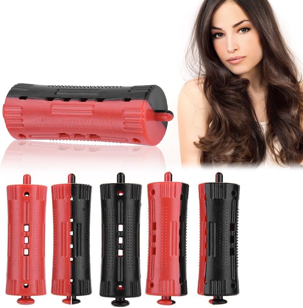 Salon Standard Hair Curlers with Elasti...