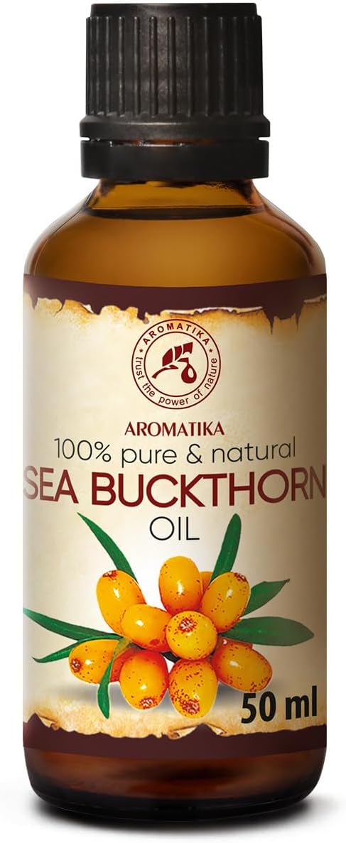 Sea Buckthorn Oil 50ml - Cold Pressed - 100% Pure &a...