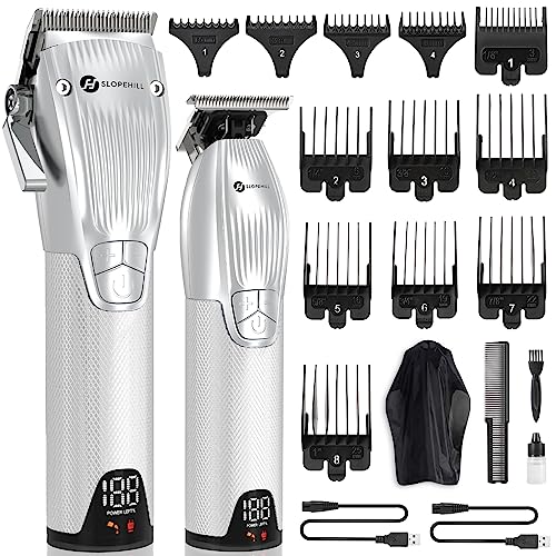 Slopehill Professional Hair Clipper and...