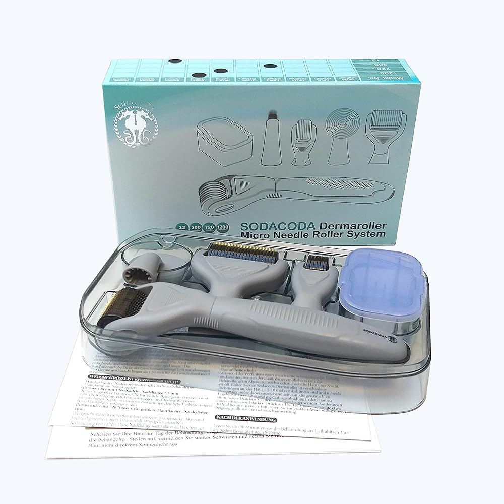 Sodacoda Derma Roller 6-in-1 Set