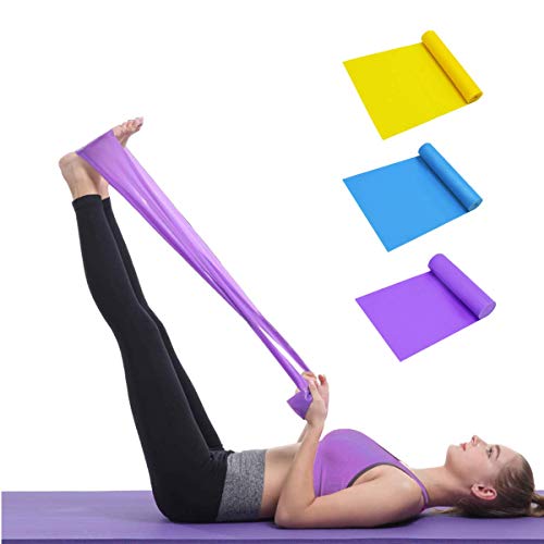 TAIYUNWEI Resistance Band Set with 3 Re...