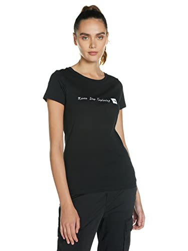 TNF Women's Never Stop Exploring T-Shirt - Black/Whi...