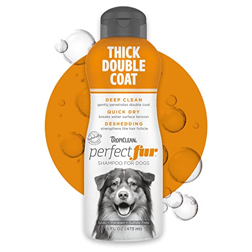 TropiClean PerfectFur Double Coat Shampoo