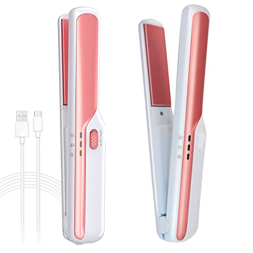 USB Rechargeable Cordless Hair Straight...