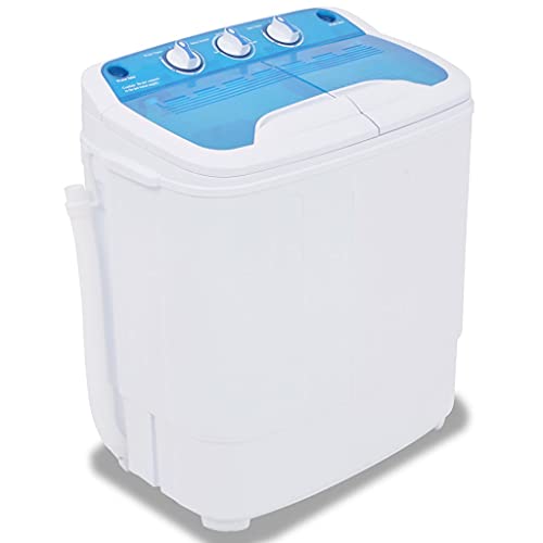 vidaXL Dual Drum Mini Washing Machine